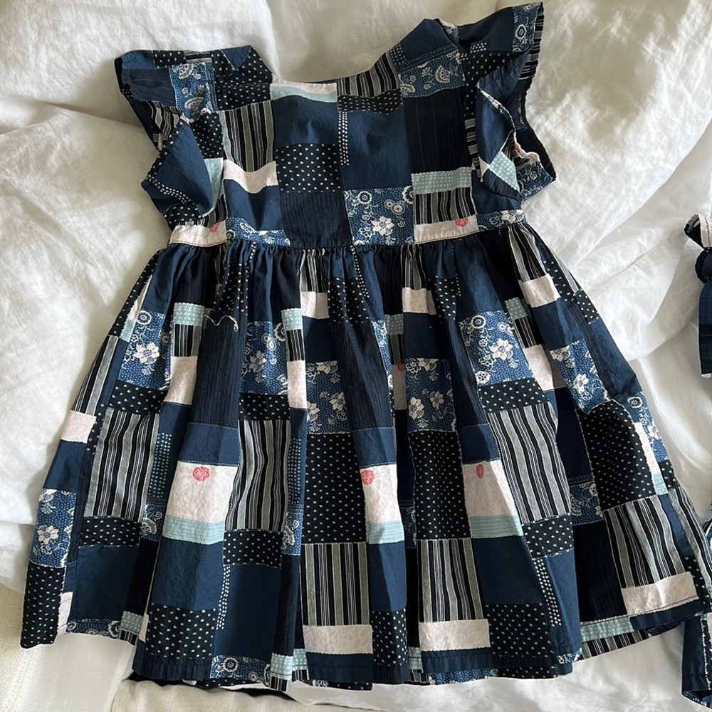 Tea Collection Patchwork Dress (Girls)